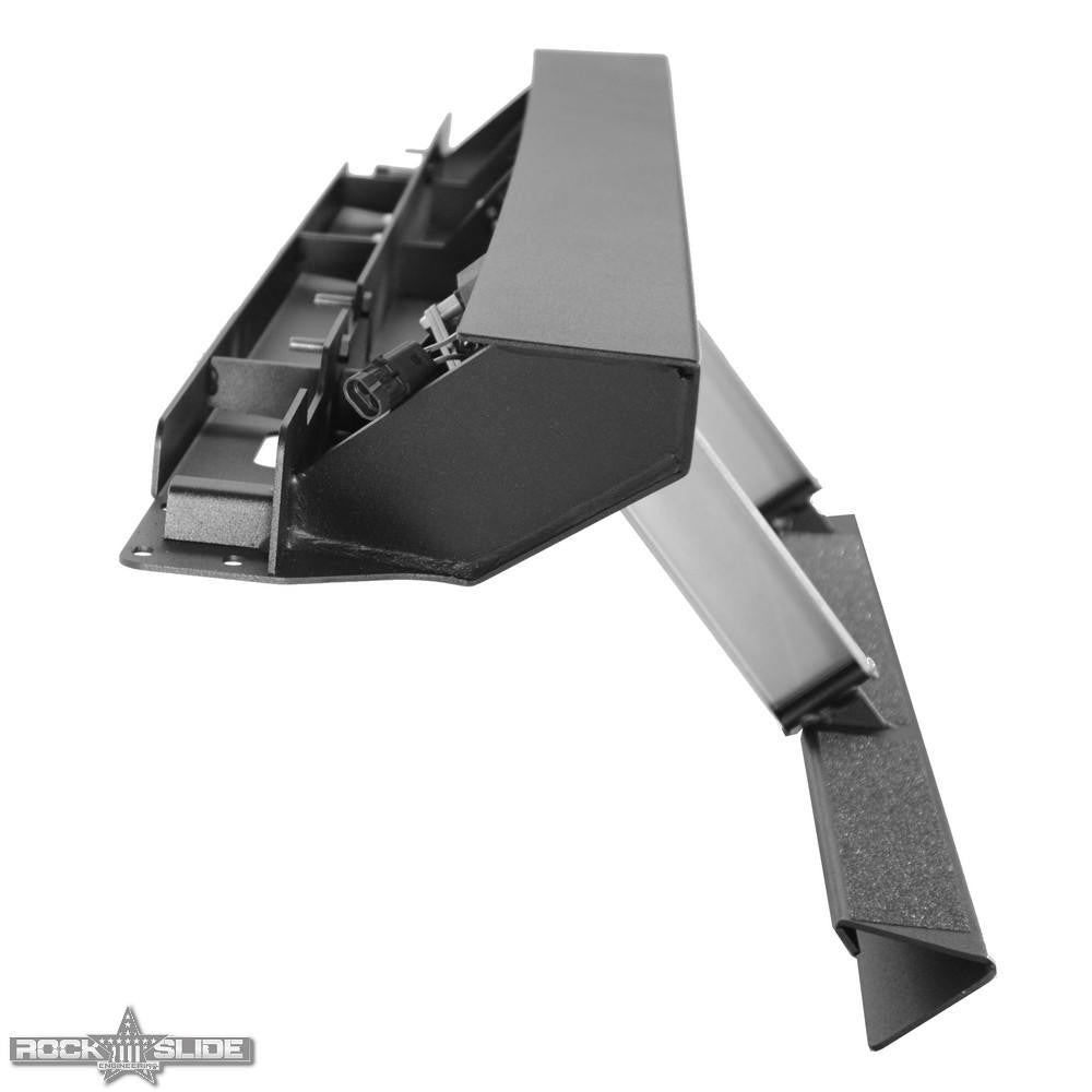 Jeep JK Side Step Sliders For 07-18 Wrangler JK 2 Door Models Set - Apollo Off-Road