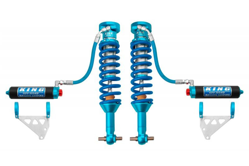 King Shocks 2021+ Ford Bronco Front 2.5 Remote Reservoir Shocks with Adjusters (Pair) - Apollo Off-Road