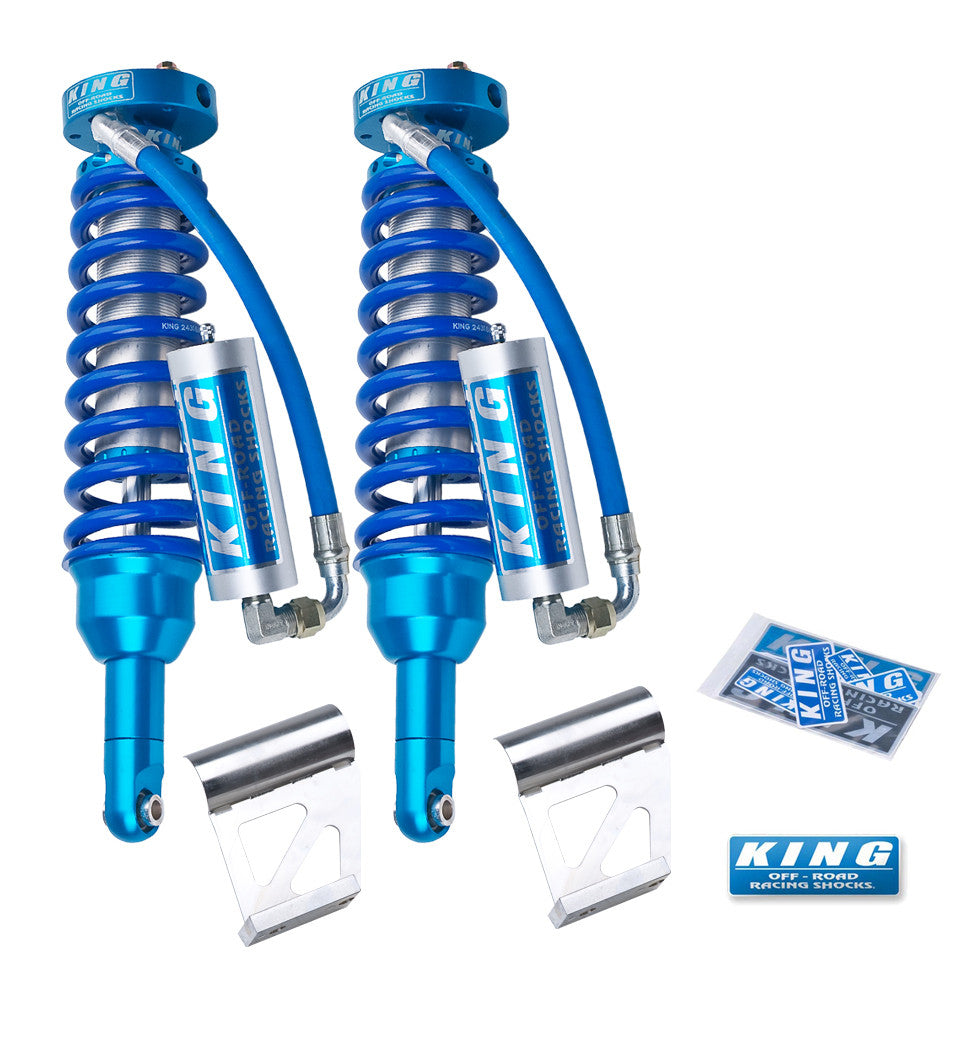King Shocks 4Runner (10+) Front 2.5 Dia. Remote Reservoir Coil-Over (Pair) - Apollo Off-Road