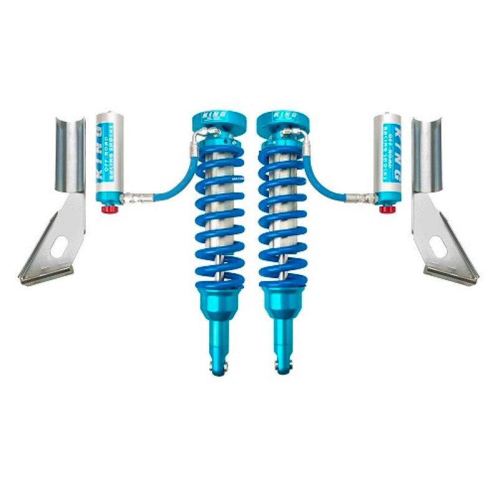 King Shocks 4Runner (10+) Front 2.5 Dia. Remote Reservoir Coil-Over W/ Adjuster (Pair) - Apollo Off-Road