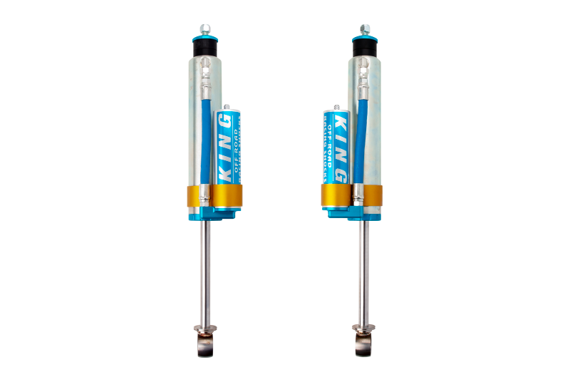 King Shocks 4Runner 96-02 Rear 2.5 Dia. Piggy Hose Reservoir (Pair) - Apollo Off-Road