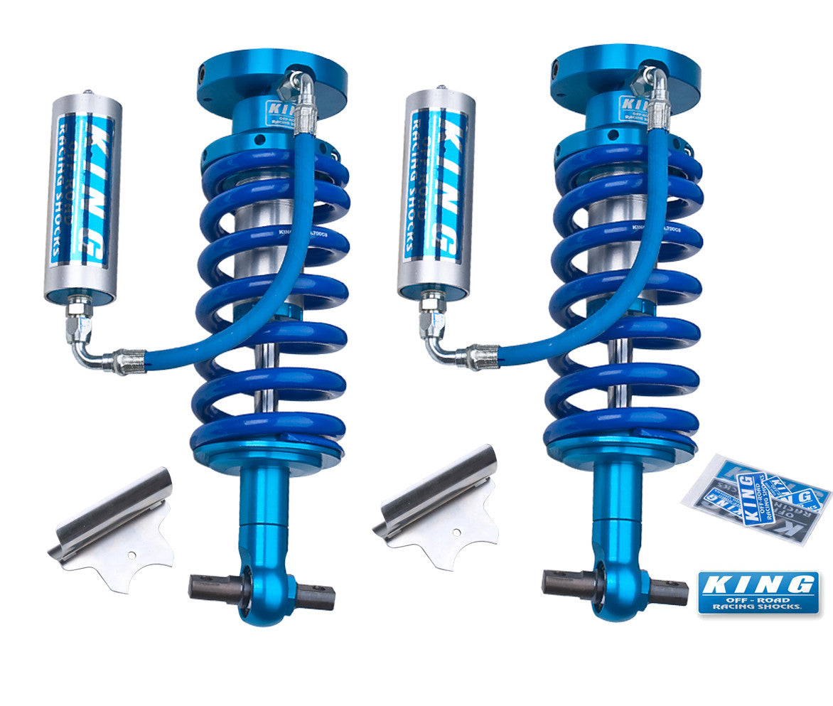 King Shocks Avalanche 1500 07-13 Front 2.5 Dia. Remote Reservoir Coil-Over (Pair) - Apollo Off-Road