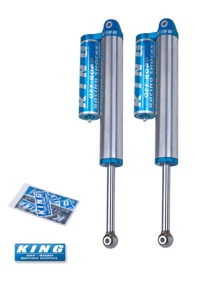 King Shocks Avalanche 1500 07-13 Rear 2.5 Dia. Piggyback Reservoir Shock (Pair) - Apollo Off-Road