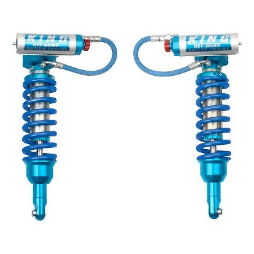 King Shocks D-Max 12+ Front 2.5 Dia. Remote Reservoir Coil-Over W/ Adjuster (Pair) - Apollo Off-Road