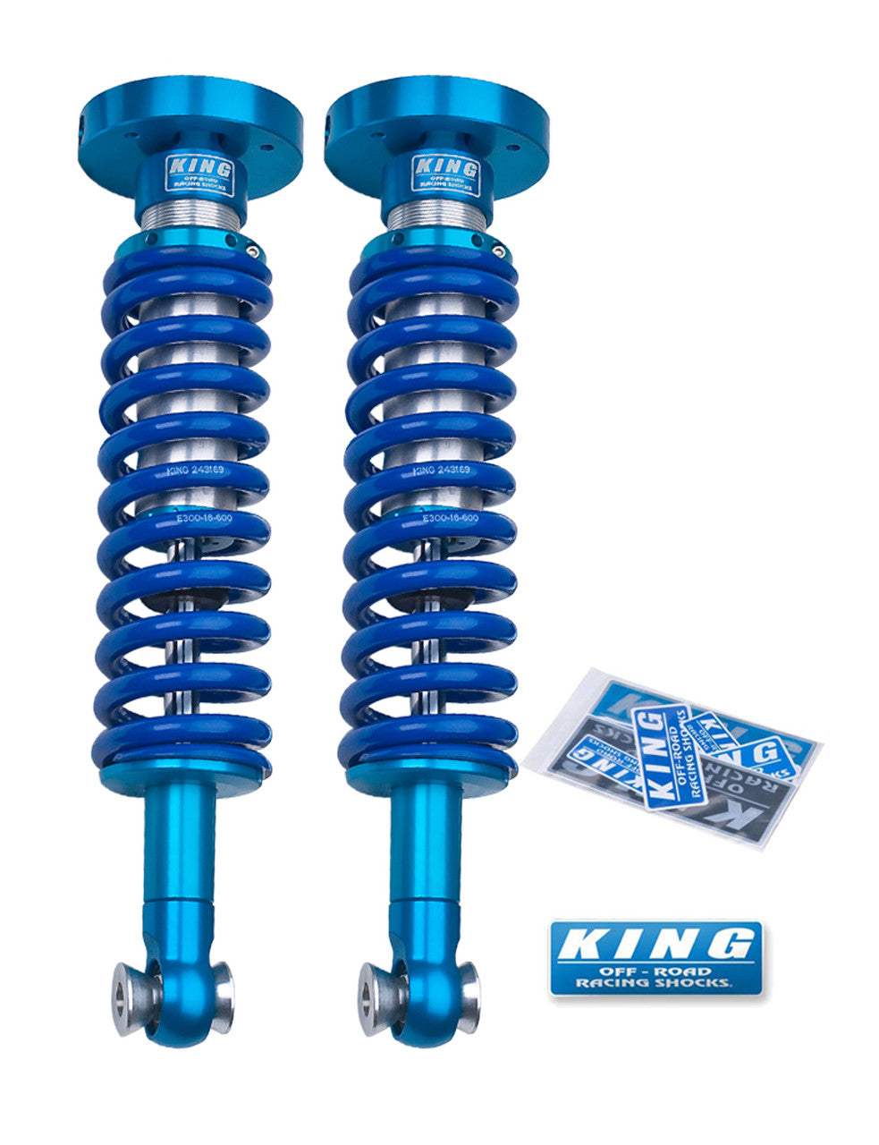 King Shocks F150 04-08 2WD Front 2.5 Dia. Internal Reservoir Coil-Over (Pair) - Apollo Off-Road