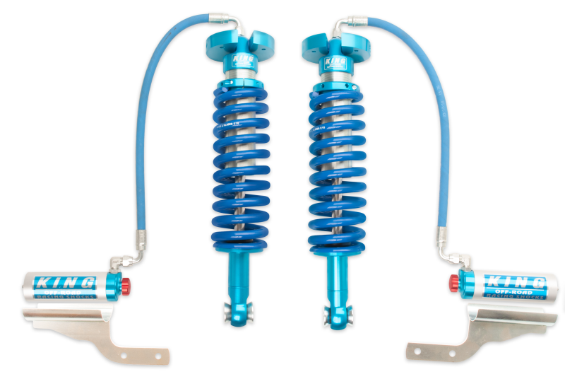 King Shocks F150 04-08 4WD Front 2.5 Dia. Remote Reservoir Coil-Over W/ Adjuster (Pair) - Apollo Off-Road