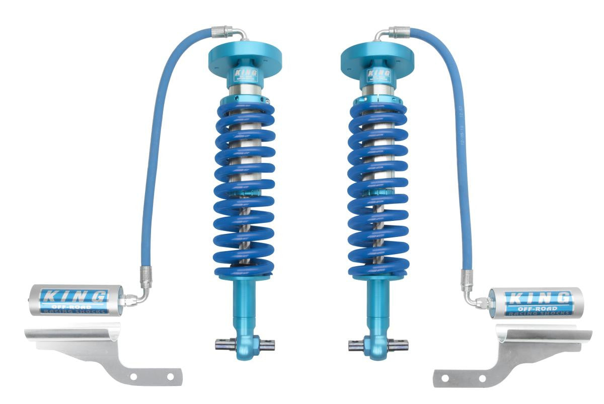 King Shocks F150 2014 2WD/4WD 2015+ 4WD Front 2.5 Dia. Remote Reservoir Coil-Over (Pair) - Apollo Off-Road