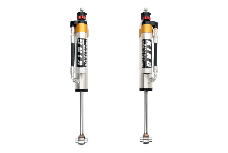 King Shocks G-Class 90-12 Rear 2.5 Dia. Piggy Hose Reservoir W/ Adjuster (Pair) - Apollo Off-Road