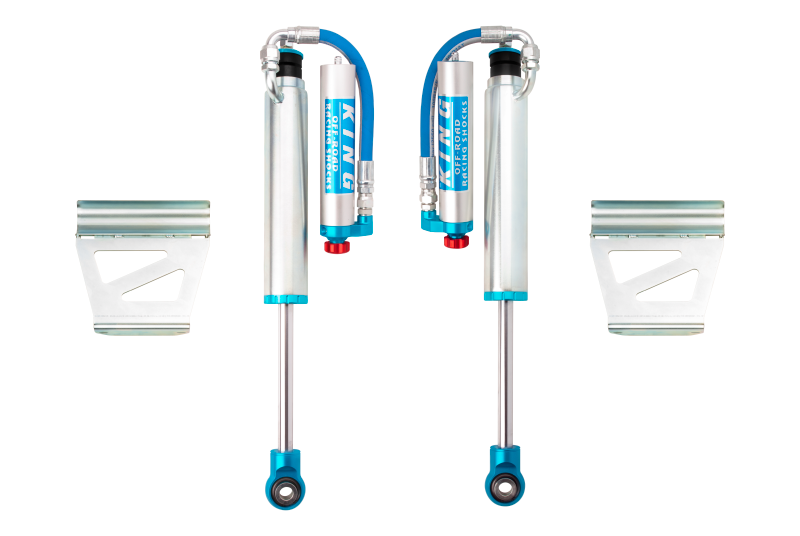 King Shocks Gx470 03-09 Rear 2.5 Dia. Remote Reservoir Shock W/ Adjuster (Pair) - Apollo Off-Road