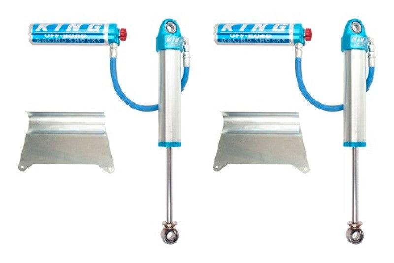 King Shocks Hilux 11-15 Rear 2.5 Dia. Remote Reservoir Shock W/ Adjuster (Pair) - Apollo Off-Road