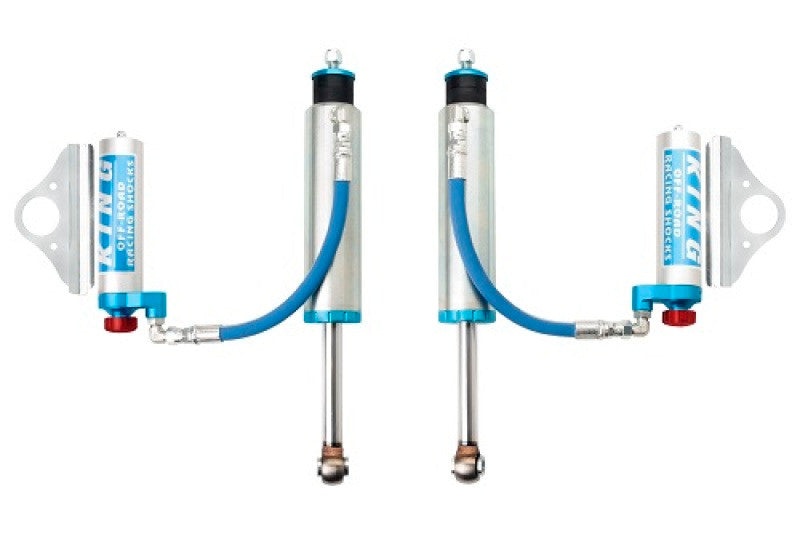King Shocks Hummer H2 02-10 Front 2.5 Dia. Remote Reservoir Shock W/ Adjuster (Pair) - Apollo Off-Road