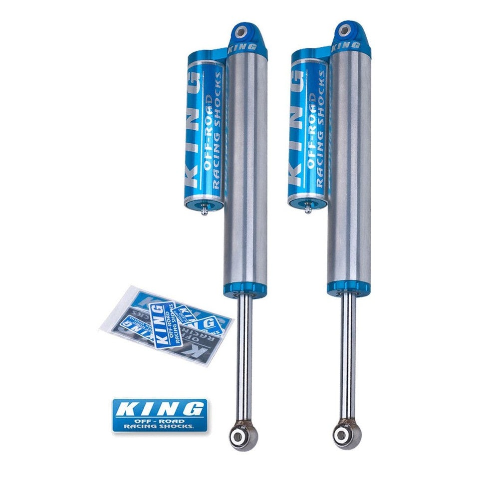 King Shocks Hummer H2 02-10 Rear 2.5 Dia. Piggyback Reservoir Shock (Pair) - Apollo Off-Road