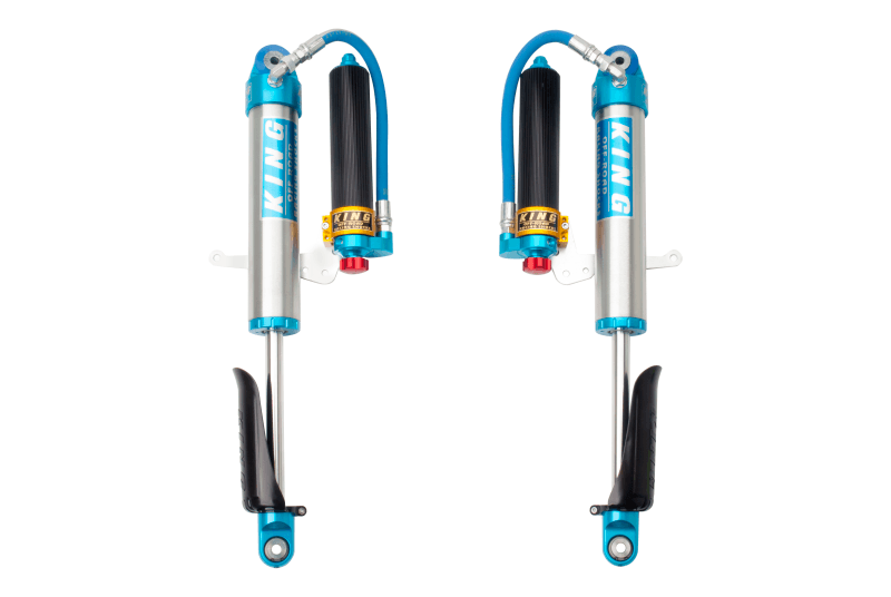 King Shocks JL 18+ Front 2.5 Dia. Remote Reservoir Shock For 2.5-5" Lifts W/ Adjuster (Pair) - Apollo Off-Road