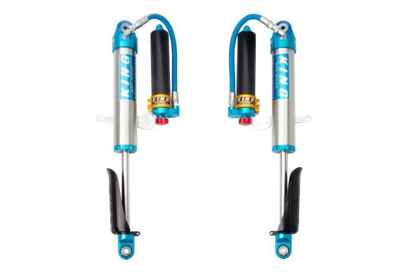King Shocks JL 18+ Front 2.5 Dia. Remote Reservoir Shock For 6" Lifts W/ Adjuster (Pair) - Apollo Off-Road