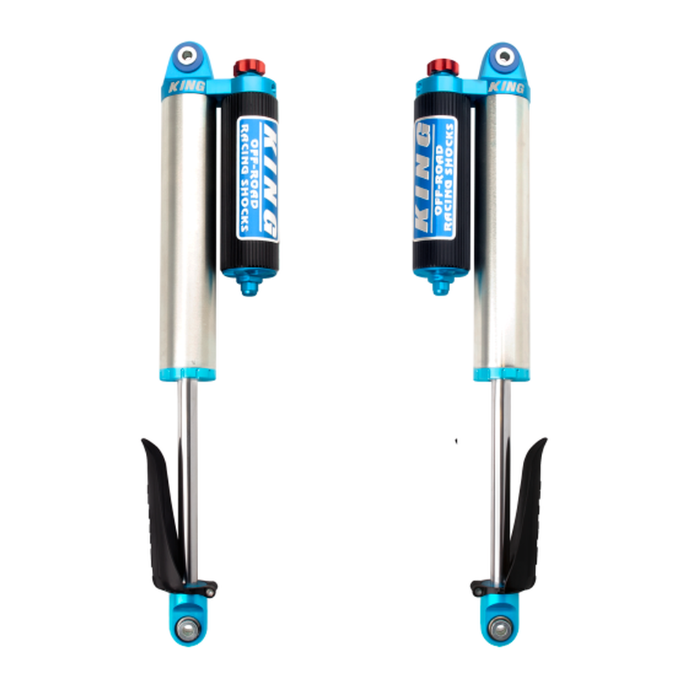King Shocks JL 18+ Rear 2.5 Dia.Piggyback Reservoir Shock For 6" Lifts W/ Adjuster (Pair) - Apollo Off-Road