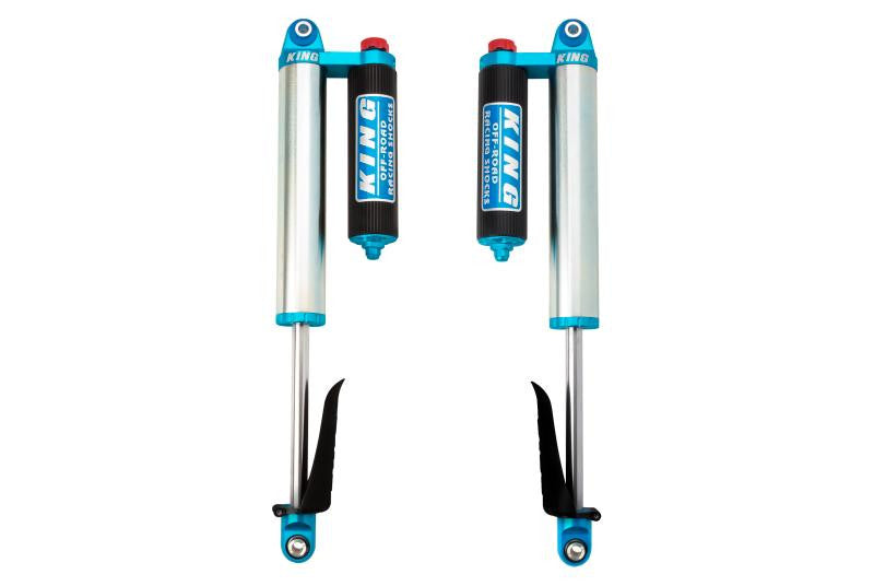 King Shocks JT 20+ Rear 2.5 Dia.Piggyback Reservoir Shock For 0-2.0" Lifts W/ Adjuster (Pair) - Apollo Off-Road