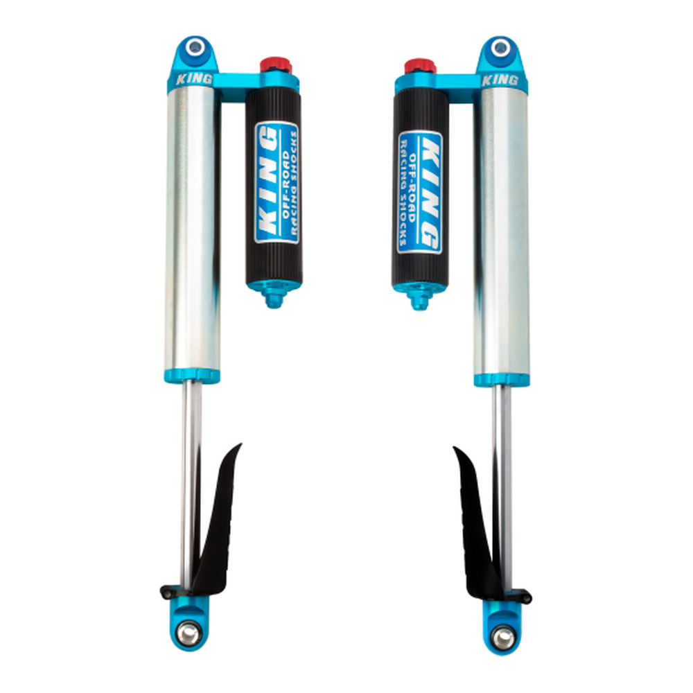 King Shocks JT 20+ Rear 2.5 Dia.Piggyback Reservoir Shock For 2.5-5" Lifts W/ Adjuster (Pair) - Apollo Off-Road