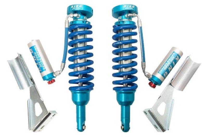 King Shocks Land Cruiser 120 03-09 Front 2.5 Dia. Remote Res. Coil-Over W/ Adjuster (Pair) - Apollo Off-Road
