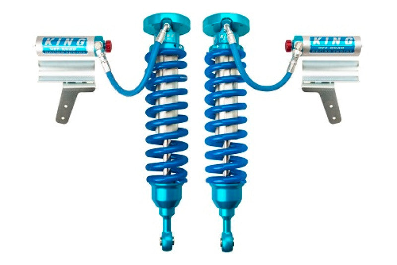King Shocks Land Cruiser 200 07-21 Front 2.5 Dia. Remote Res. Coil-Over W/ Adjuster (Pair) - Apollo Off-Road