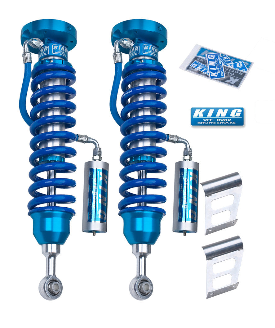 King Shocks Land Cruiser 200 07-21 Front 2.5 Dia. Remote Reservoir Coil-Over (Pair) - Apollo Off-Road
