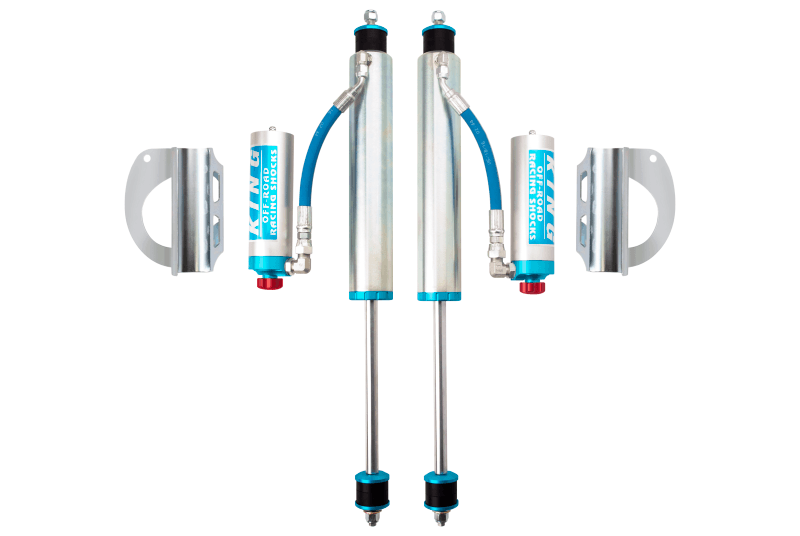 King Shocks Land Cruiser 80 89-97 Front 2.5 Dia. Remote Reservoir Shock For 6" Lifts W/ Adjuster (Pair) - Apollo Off-Road