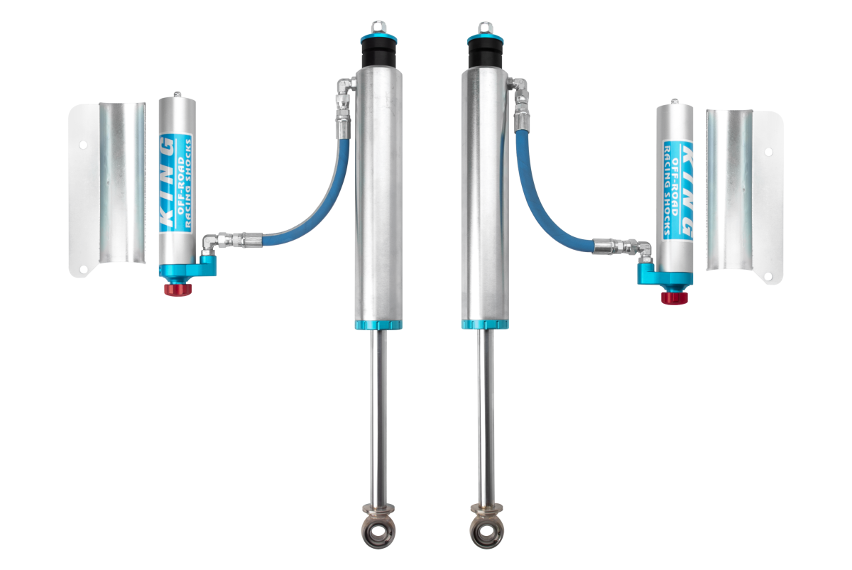 King Shocks Land Cruiser 80 89-97 Rear 2.5 Dia. Remote Reservoir Shock For 3-5" Lifts W/ Adjuster (Pair) - Apollo Off-Road