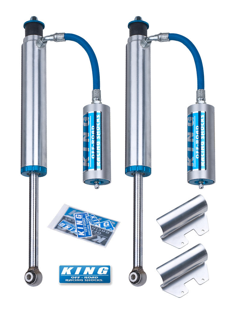 King Shocks Land Cruiser 90 96+ Rear 2.5 Dia. Remote Reservoir Shock (Pair) - Apollo Off-Road