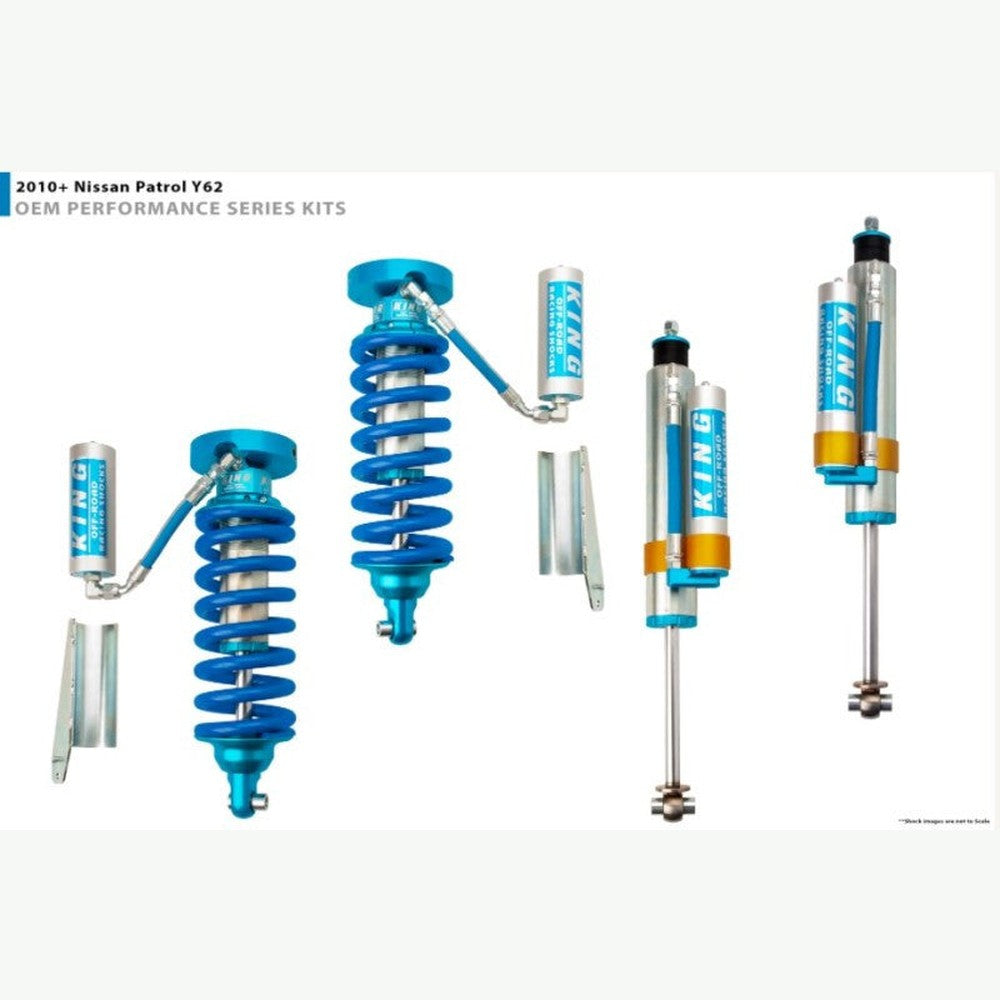 King Shocks Patrol Y62 10+ Front 2.5 Dia. Remote Reservoir Coil-Over (Pair) - Apollo Off-Road