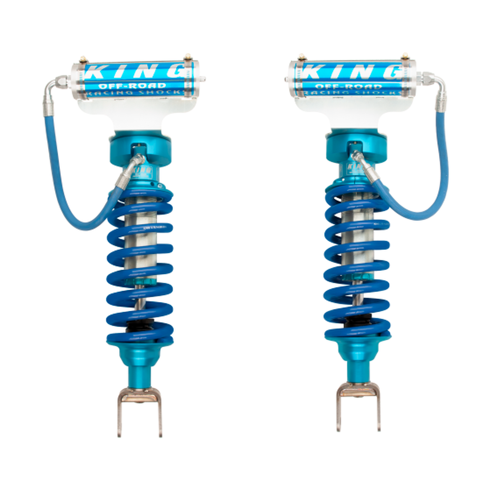 King Shocks Ram 1500 4WD 09-18 Front 2.5 Dia. Remote Reservoir Coil-Over (Pair) - Apollo Off-Road