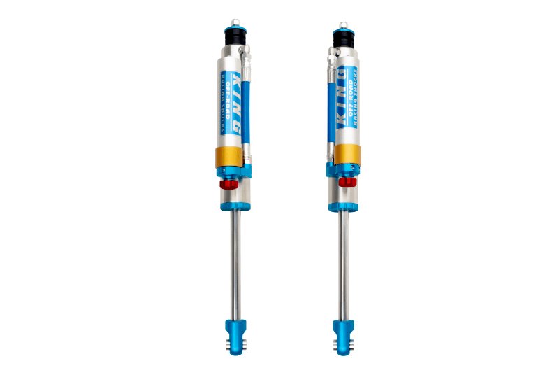 King Shocks Ram 1500 4WD 19+ Rear 2.5 Dia. Piggy Hose Reservoir Shock W/ Adjuster (Pair) - Apollo Off-Road