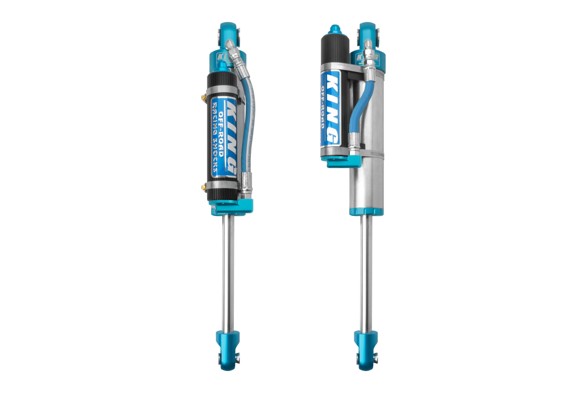 King Shocks Ranger Px/T6 12-18 Rear 2.5 Dia. Piggyhose Reservoir (Pair) - Apollo Off-Road