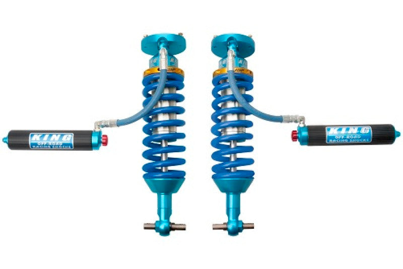King Shocks Silverado/Sierra 1500 2019+ Front 3.0 Dia. Remote Reservoir Coil-Over W/ Adjuster And Internal Bypass 
**Requires Aftermarket Upper Control Arm** (Pair) - Apollo Off-Road