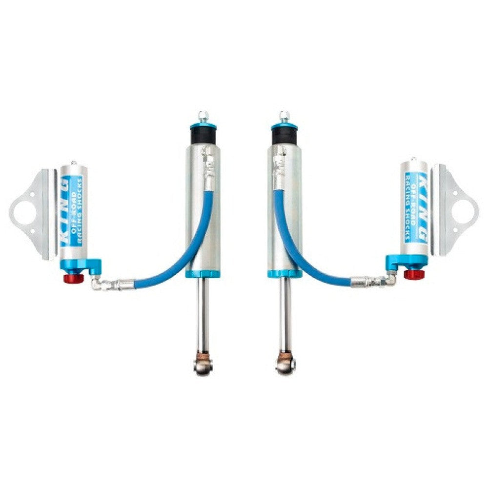 King Shocks Silverado/Sierra 2500/3500/HD 00-10 Front 2.5 Dia. Remote Res. Shock W/ Adjuster (Pair) - Apollo Off-Road
