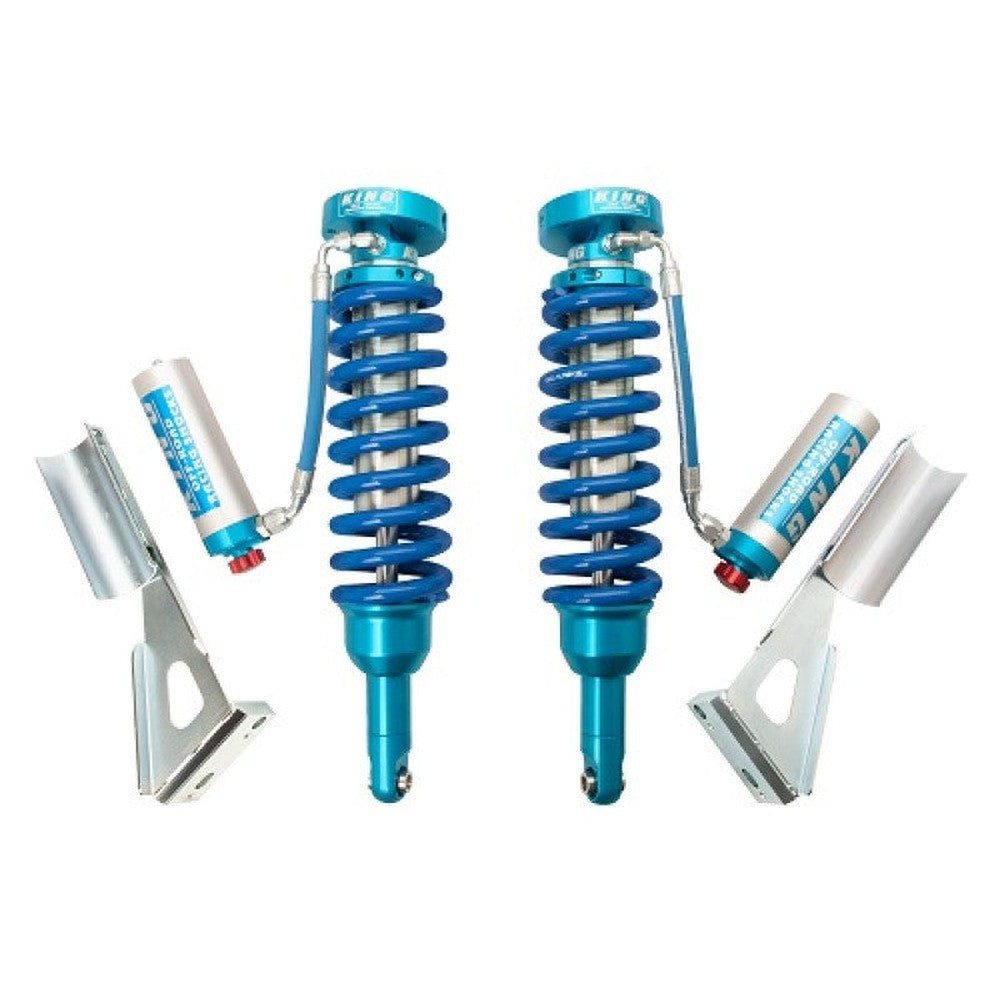 King Shocks Tacoma 05+ (6 Lug) Front 2.5 Dia. Remote Reservoir Coil-Over W/ Adjuster (Pair) - Apollo Off-Road