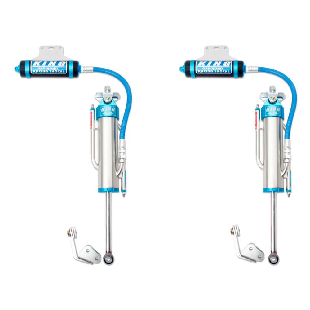 King Shocks Tacoma 05+ (6 Lug) Rear Stage 3 Race Kit 3.0 Dia. 2 Tube Remote Res. Bypass Shock (Pair) - Apollo Off-Road