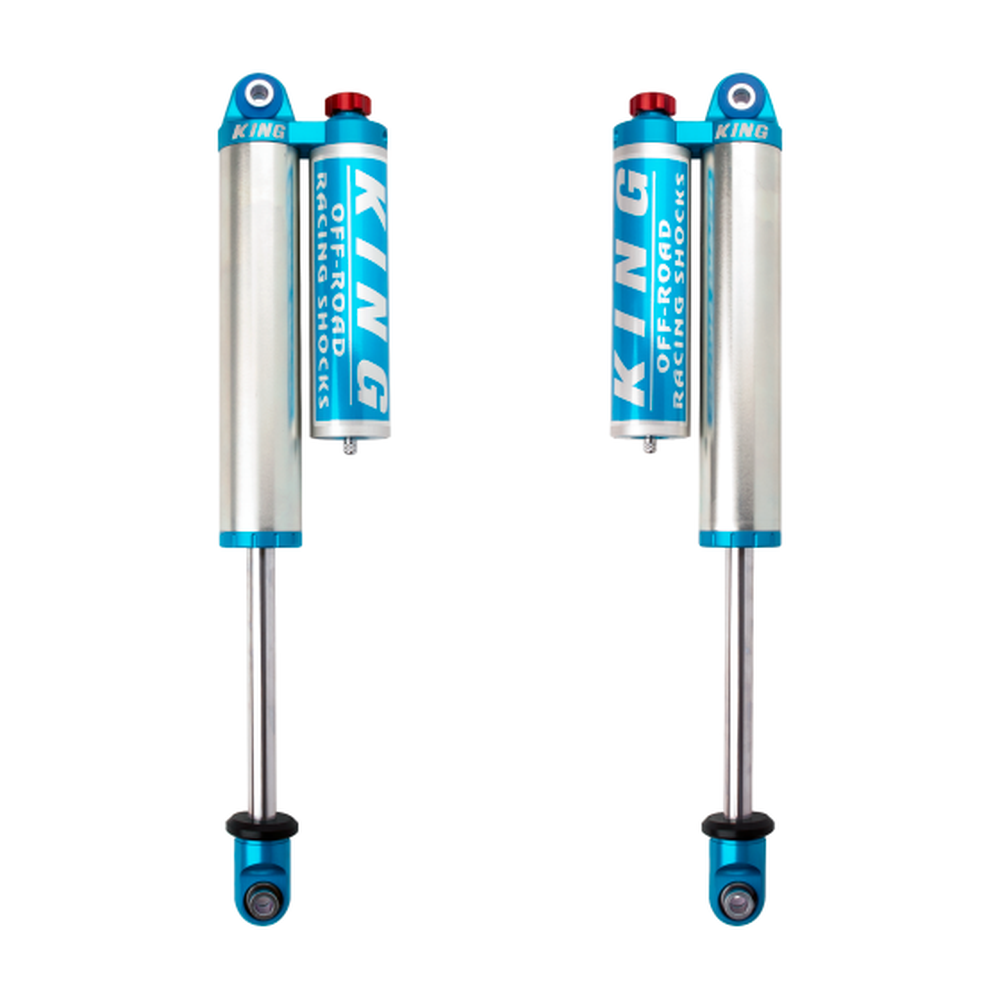 King Shocks Titan 04-15 Rear 2.5 Dia. Piggyback Reservoir Shock W/ Adjuster (Pair) - Apollo Off-Road