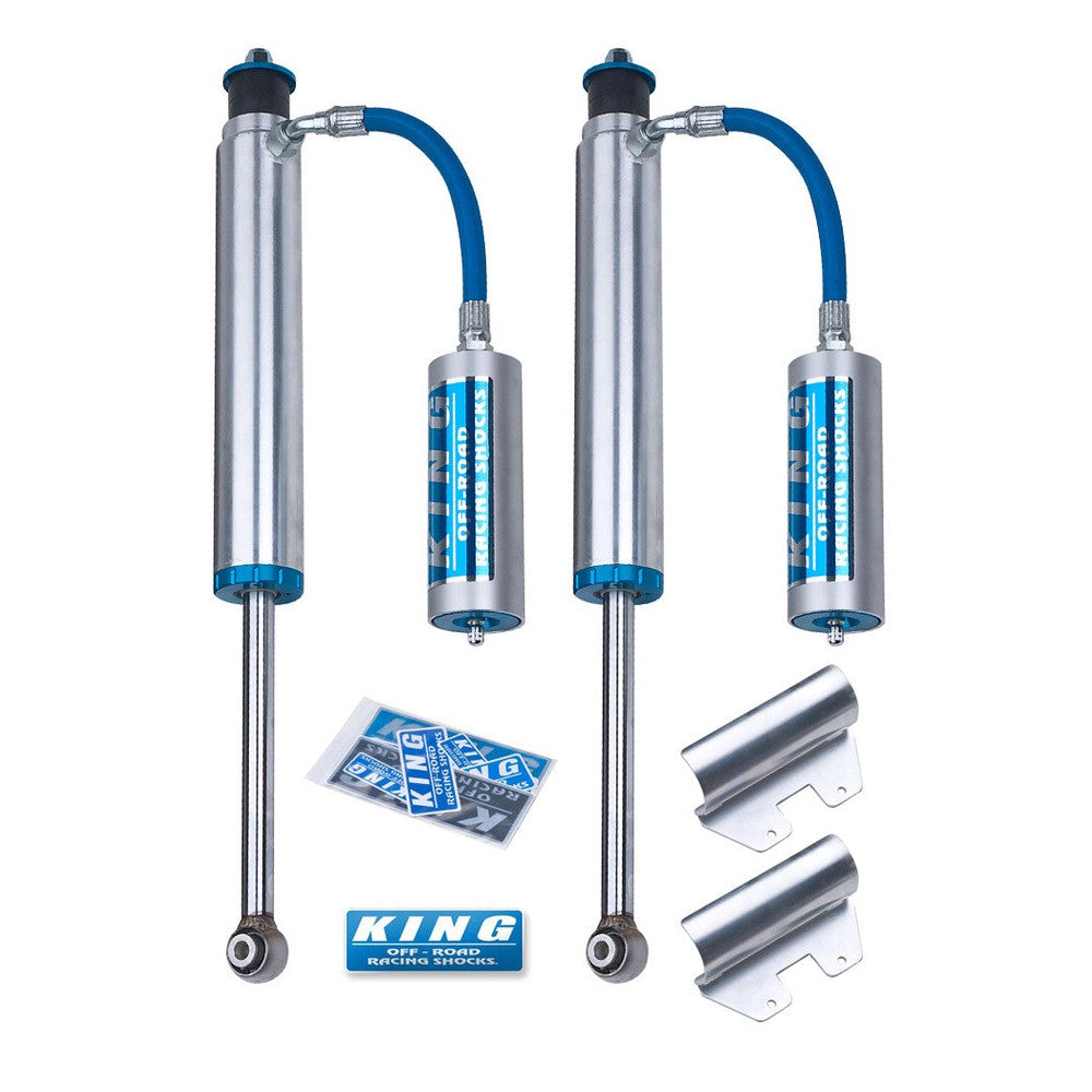 King Shocks Tundra 07-21 Rear, 2.5 Dia. Remote Reservoir Shock (Pair) - Apollo Off-Road
