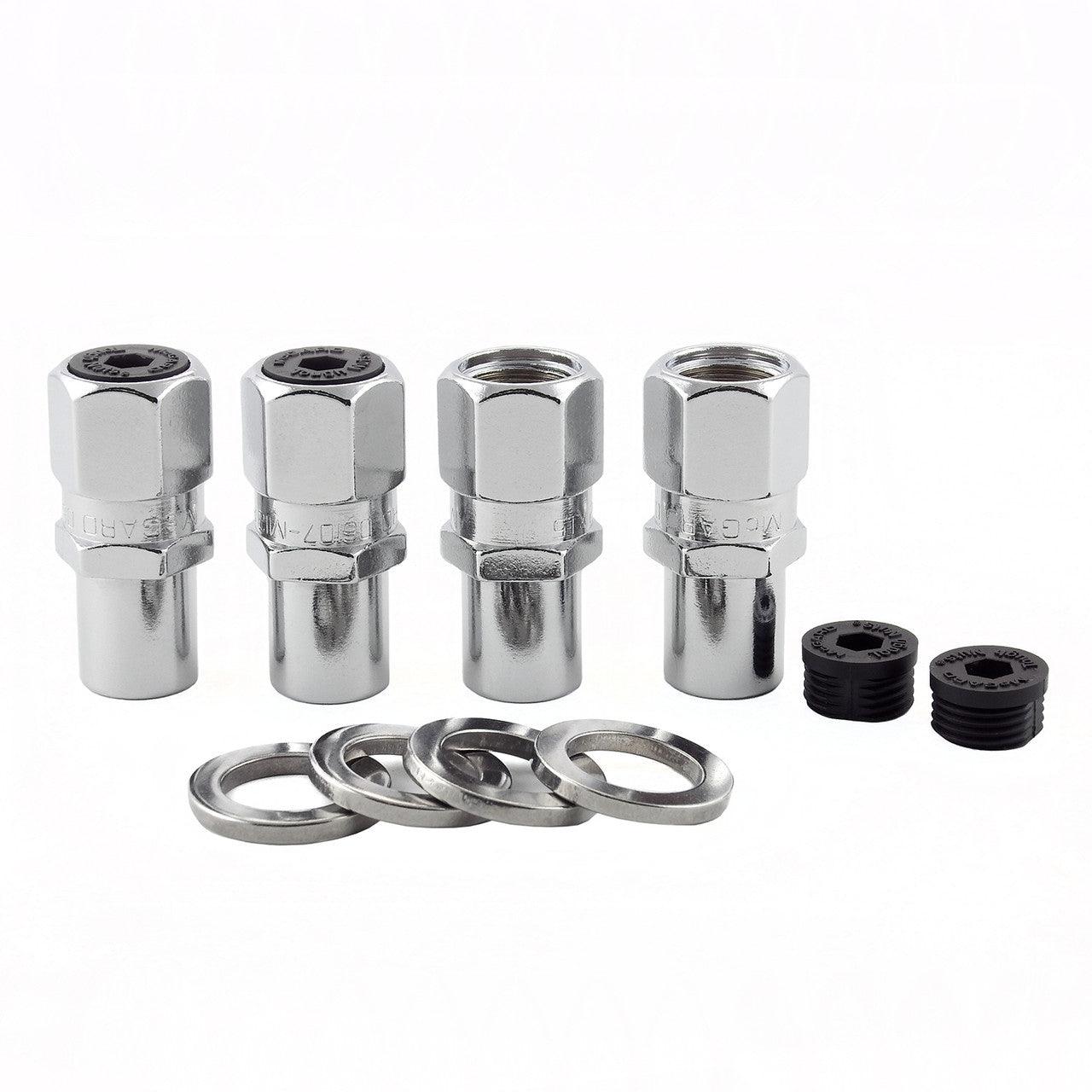 Mag-Shank Style Lug Nuts-Chrome 61006 - Apollo Off-Road