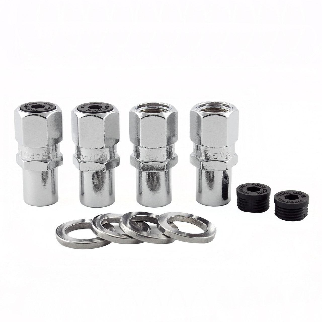 Mag-Shank Style Lug Nuts-Chrome 61007 - Apollo Off-Road