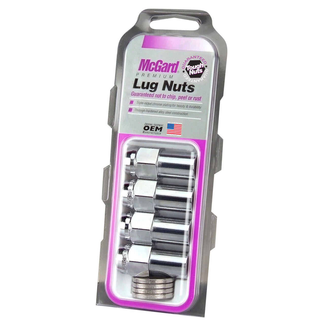 Mag-Shank Style Lug Nuts-Chrome 62000 - Apollo Off-Road