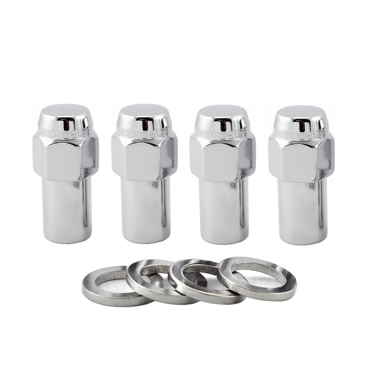 Mag-Shank Style Lug Nuts-Chrome 62000 - Apollo Off-Road