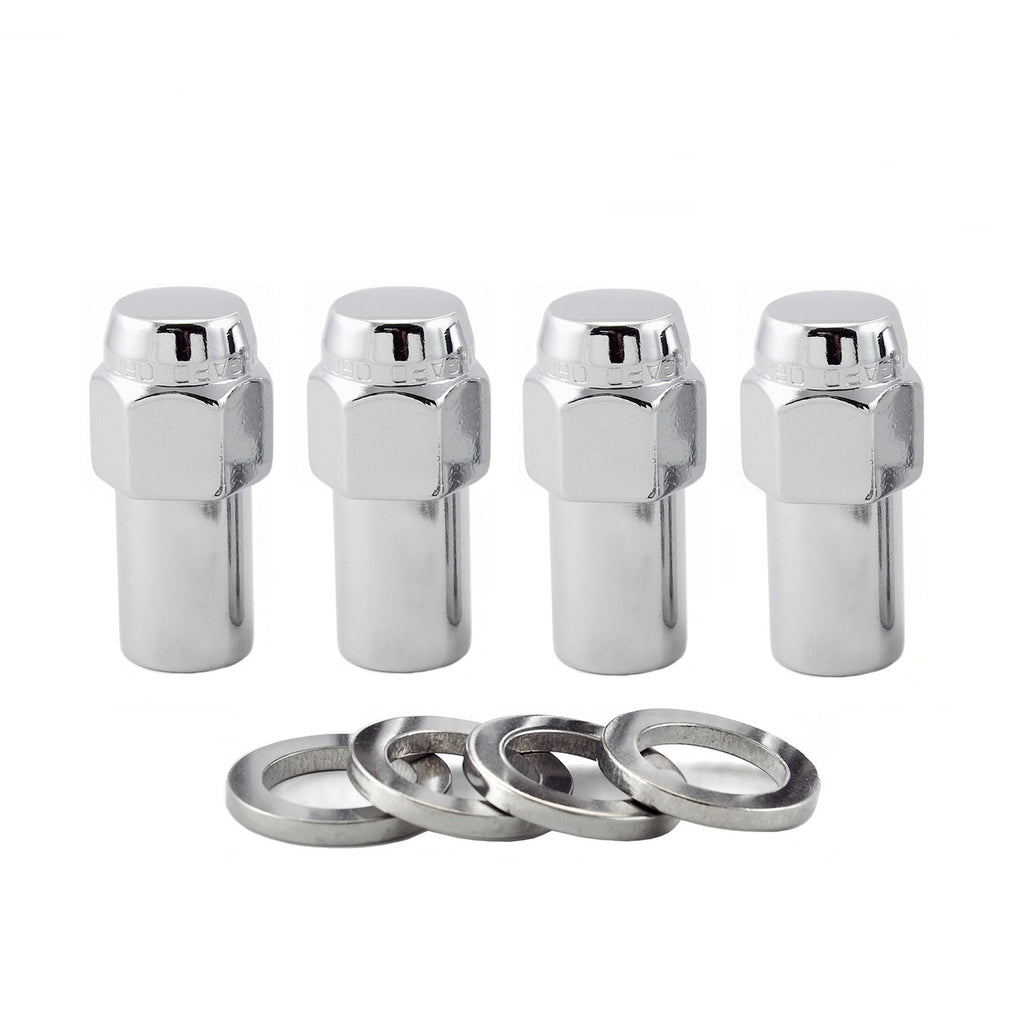 Mag-Shank Style Lug Nuts-Chrome 62002 - Apollo Off-Road