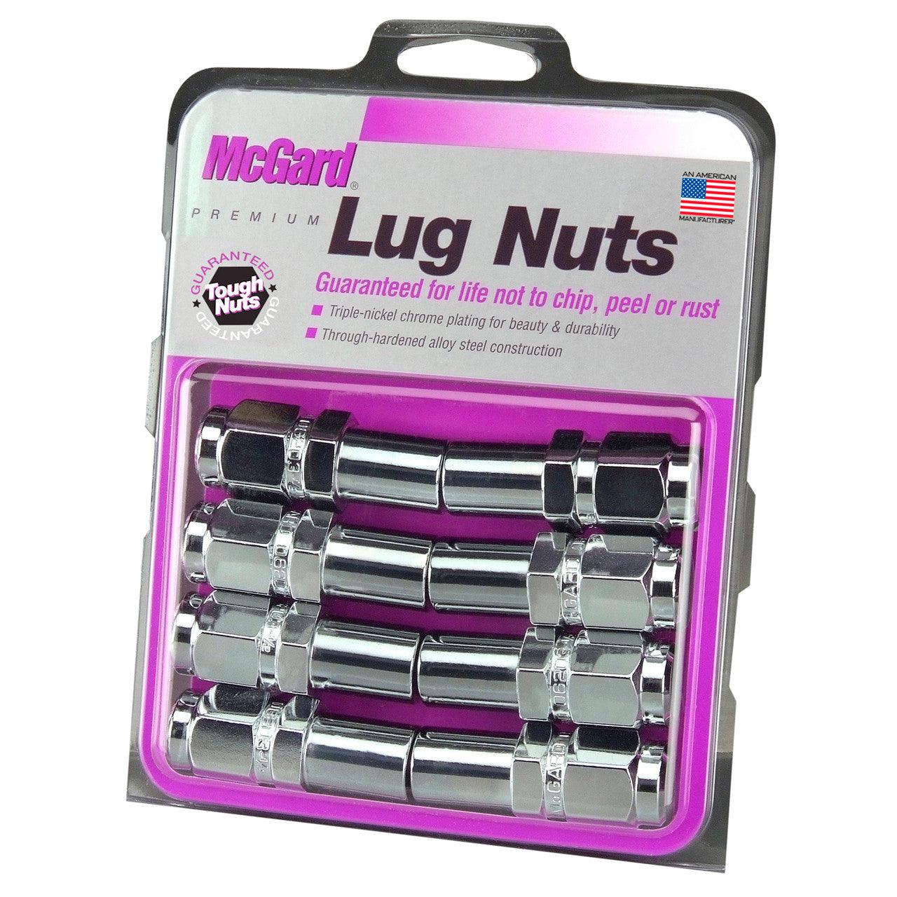 Mag-Shank Style Lug Nuts-Chrome 62822 - Apollo Off-Road