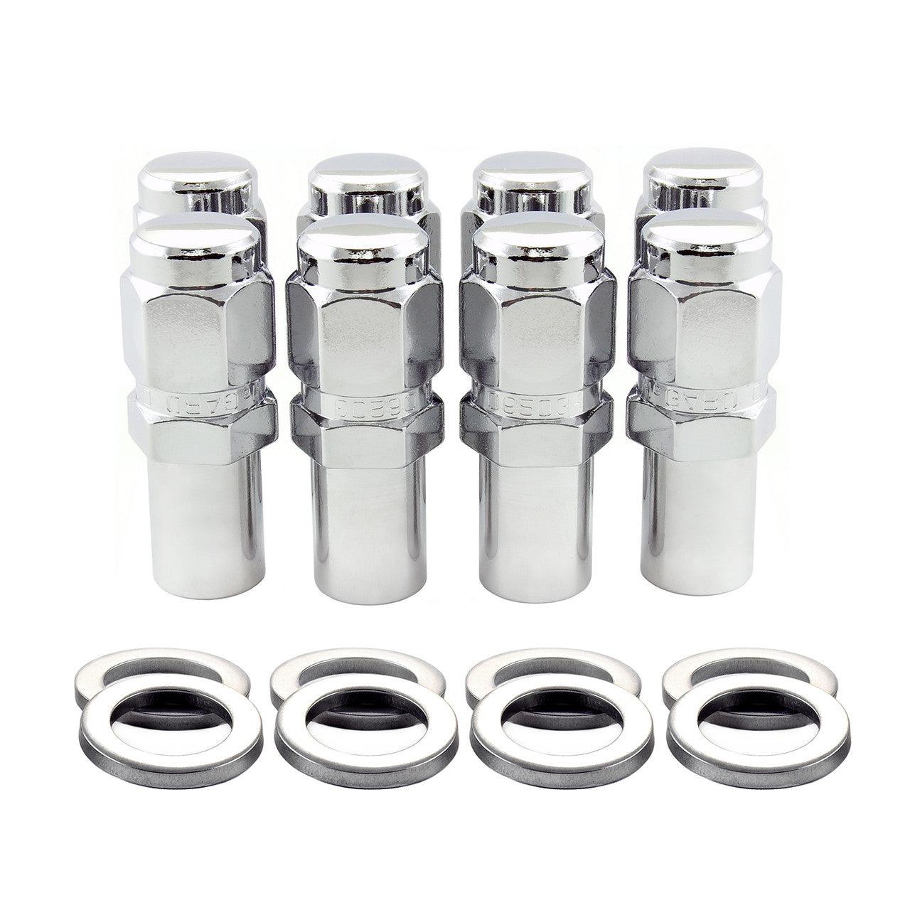 Mag-Shank Style Lug Nuts-Chrome 62822 - Apollo Off-Road