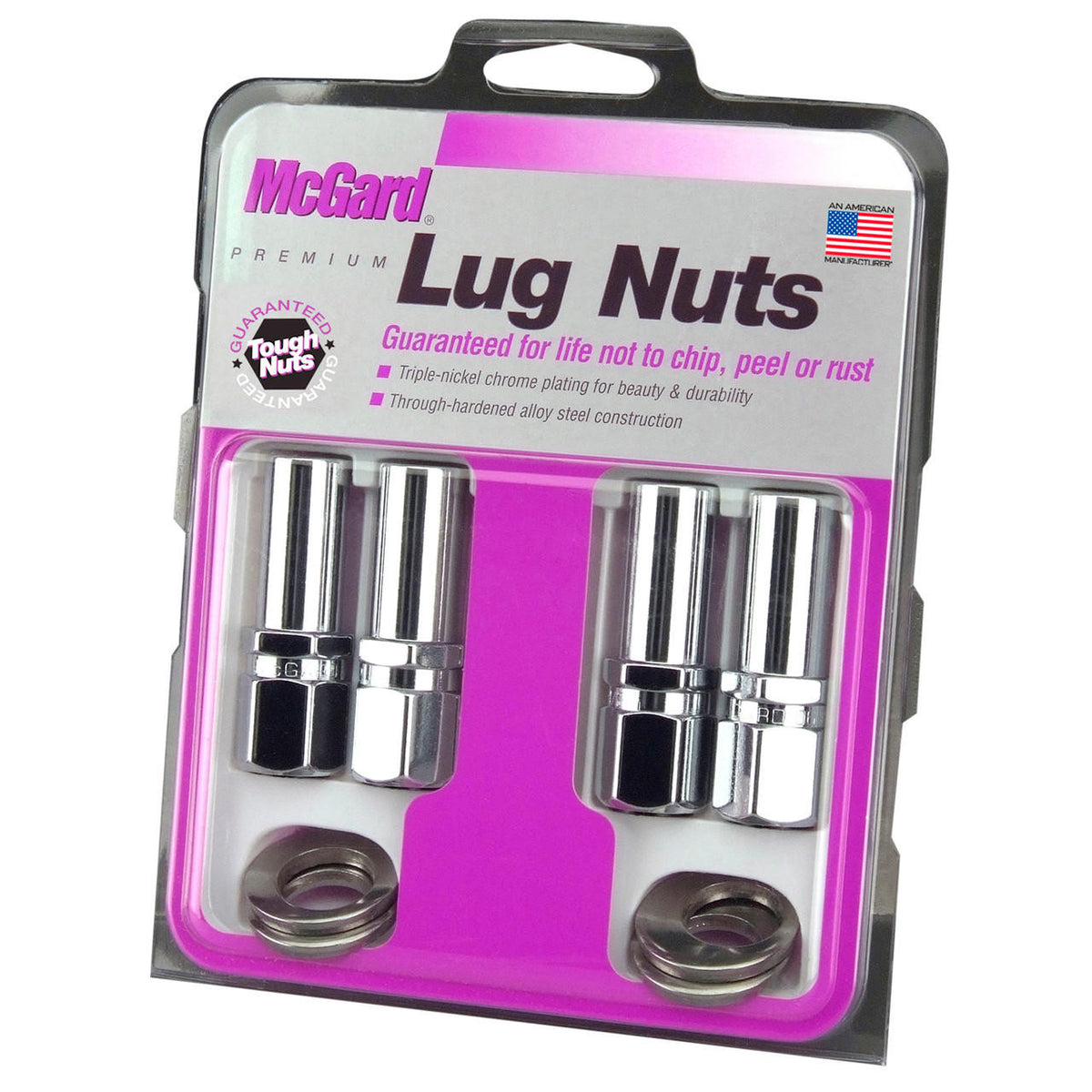 Mag-Shank Style Lug Nuts-Chrome 63001 - Apollo Off-Road