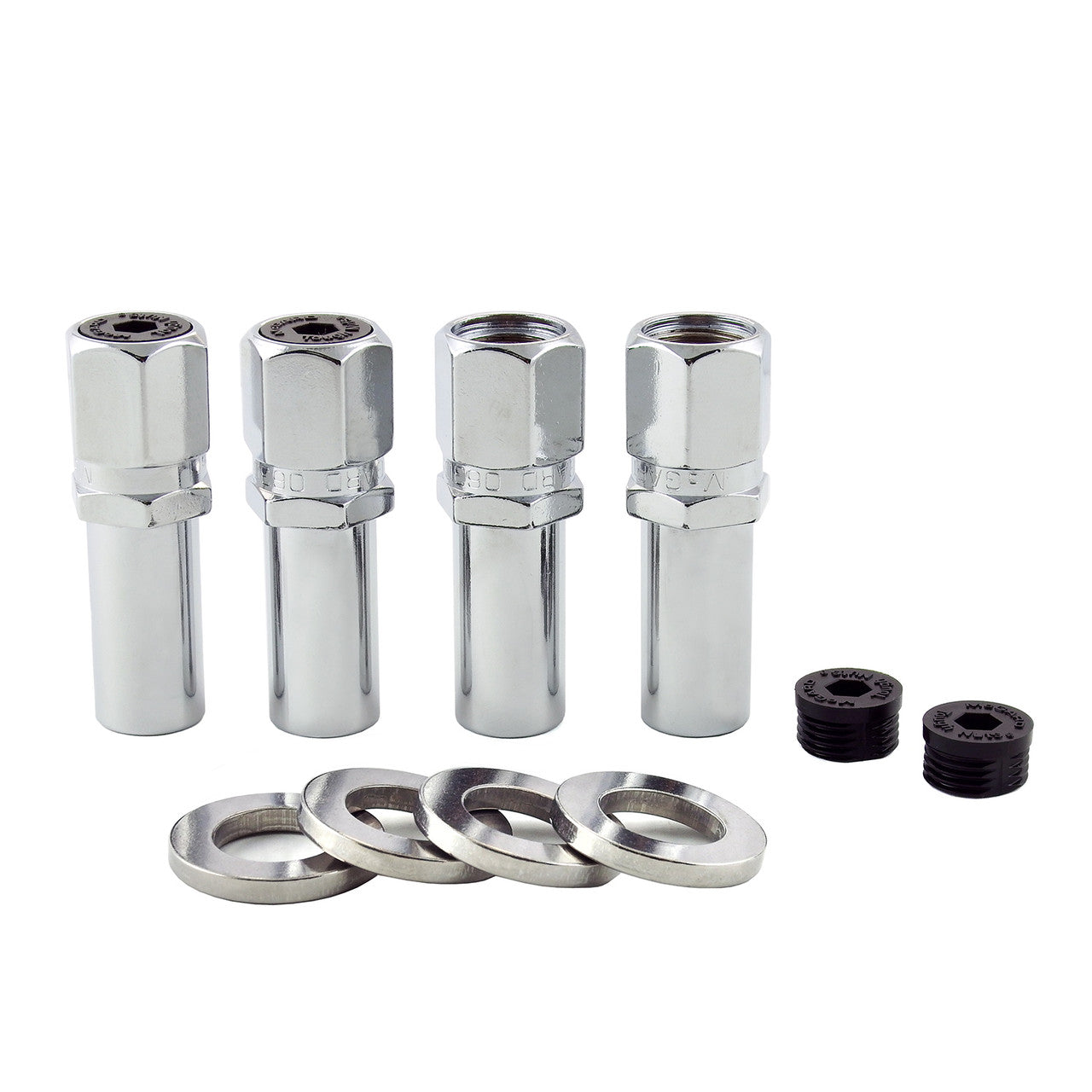 Mag-Shank Style Lug Nuts-Chrome 63002 - Apollo Off-Road