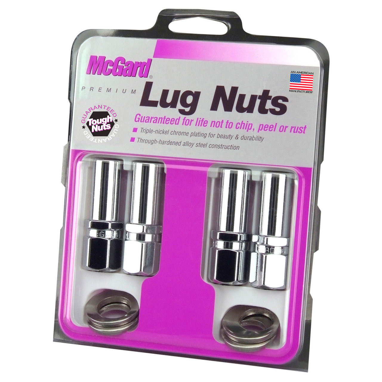Mag-Shank Style Lug Nuts-Chrome 63002 - Apollo Off-Road