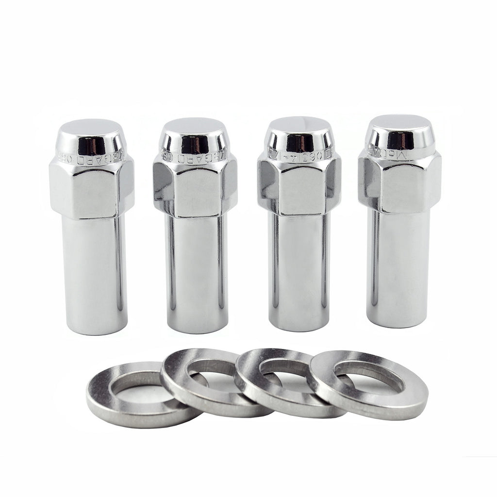 Mag-Shank Style Lug Nuts-Chrome 63014 - Apollo Off-Road