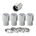 Mag-Shank Style Wheel Locks-Exposed-Chrome 21153 - Apollo Off-Road
