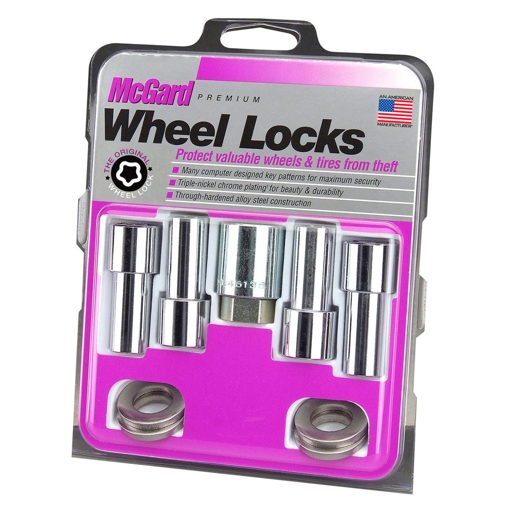 Mag-Shank Style Wheel Locks-Exposed-Chrome 23181 - Apollo Off-Road
